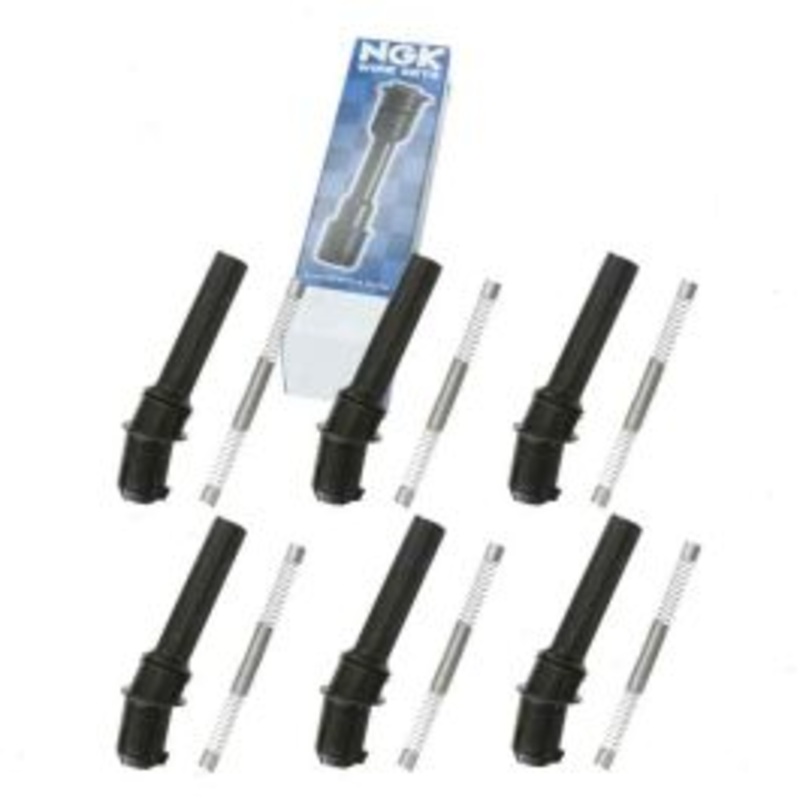 6 pc NGK 58901 Ignition Coil Boots