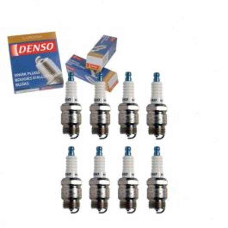 8 pc DENSO Standard U-Groove Spark Plugs for 1958-1976 Ford Ranchero 4.3L 4.7L 4.8L 5.8L 6.4L 6.6L V8