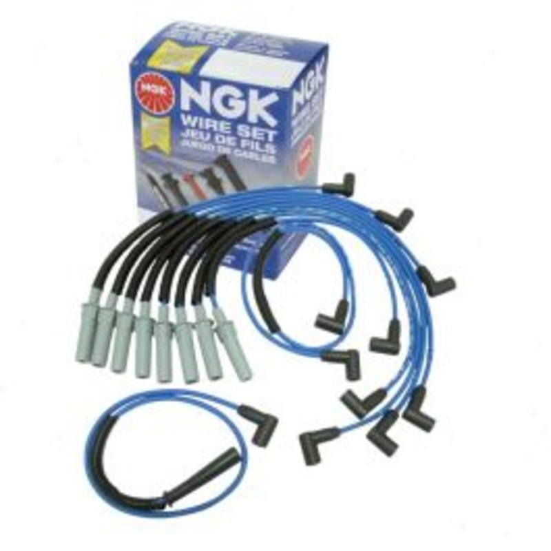 NGK Spark Plug Wire Set for 1992-1994 Dodge B250 5.2L 5.9L V8