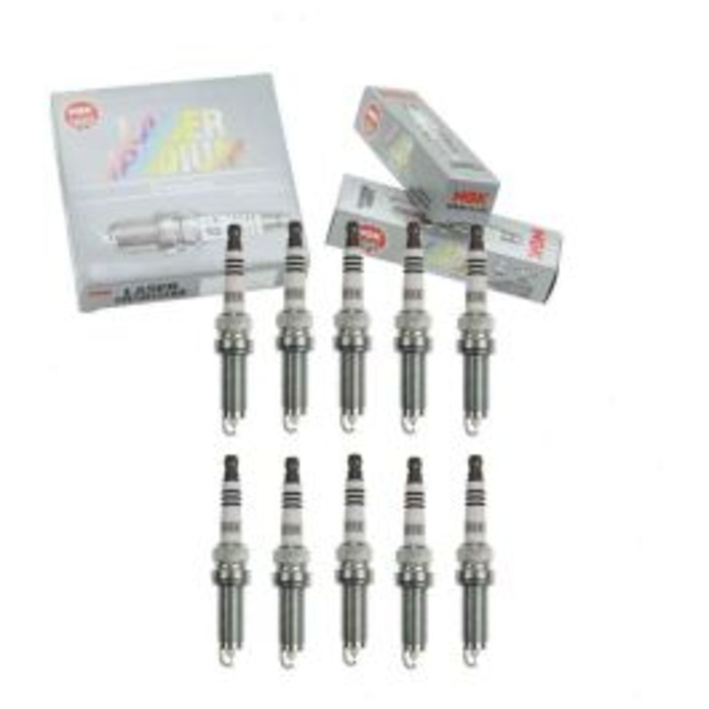 10 pc NGK Laser Iridium 94702 DF6H-11A Spark Plugs