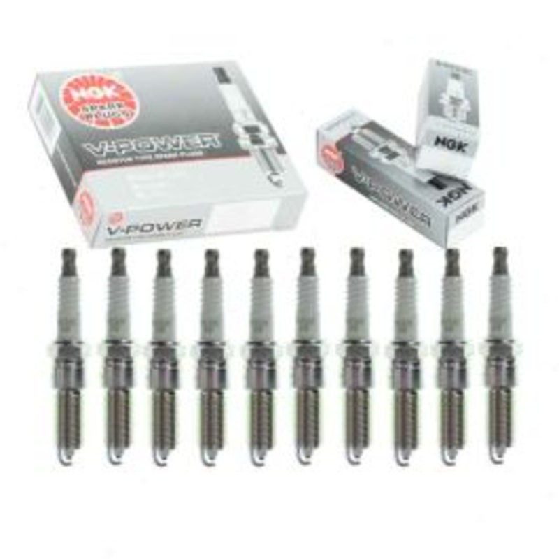 10 pc NGK V-Power 5306 LZTR4A-11 Spark Plugs