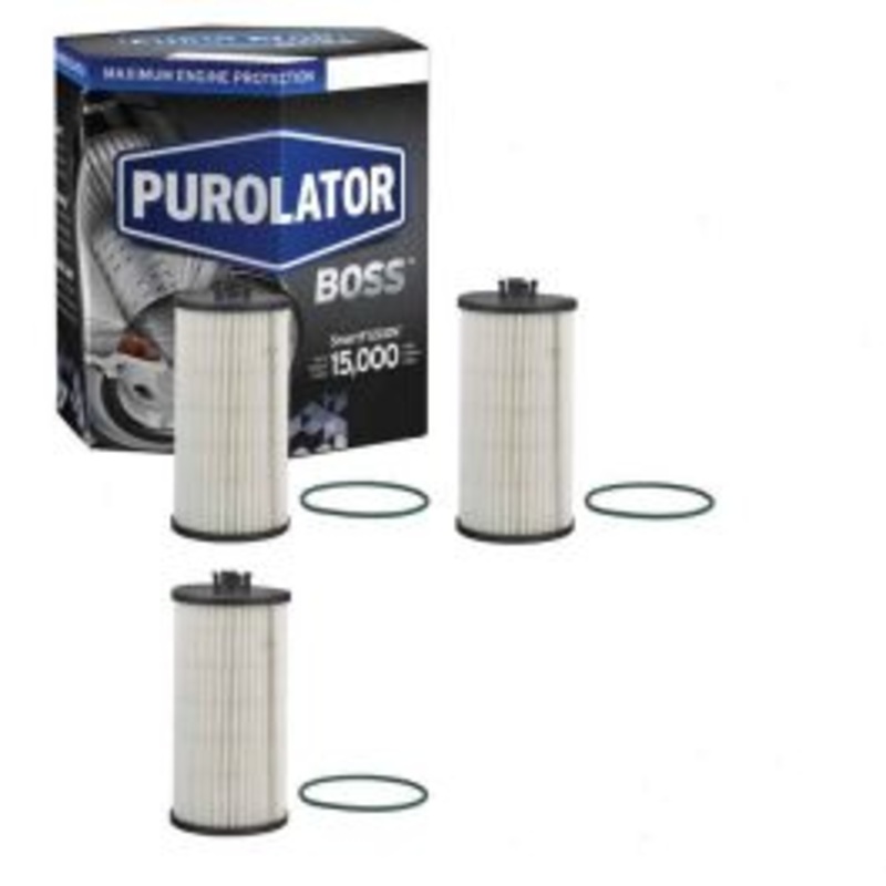 3 pc Purolator BOSS PBL45526 Engine Oil Filters