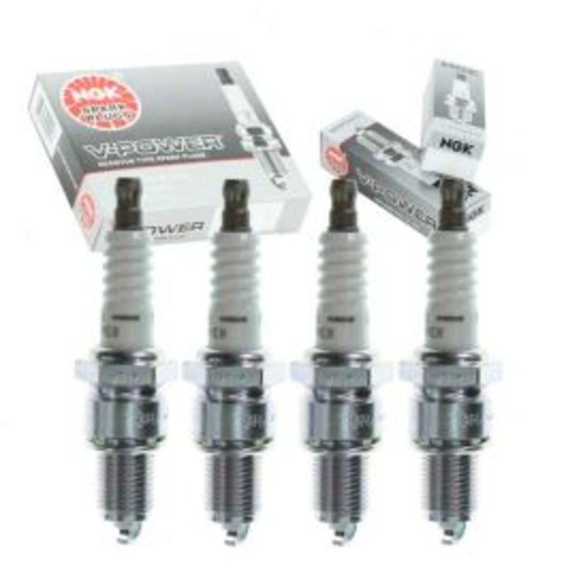4 pc NGK V-Power Spark Plugs for 1978-1990 Dodge Omni 1.6L 1.7L 2.2L L4