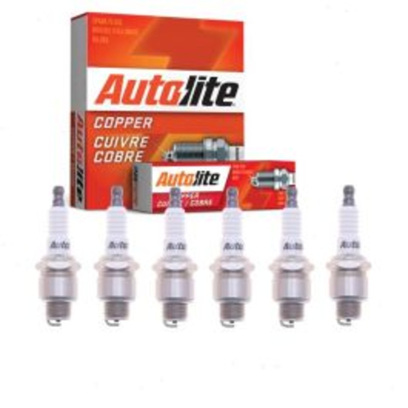 6 pc Autolite Copper Core Spark Plugs for 1953-1954 Hudson Super Jet