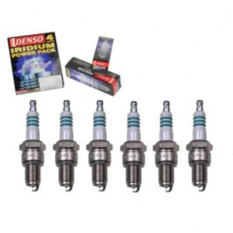 6 pc DENSO Iridium Power Spark Plugs for 1968-1969 Chevrolet K20 Suburban 4.1L L6