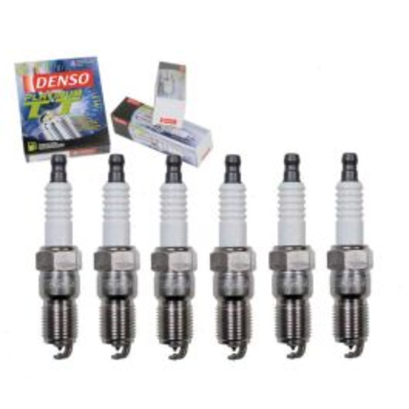 6 pc DENSO Platinum TT Spark Plugs for 1986-1987 Mercury Sable 3.0L V6