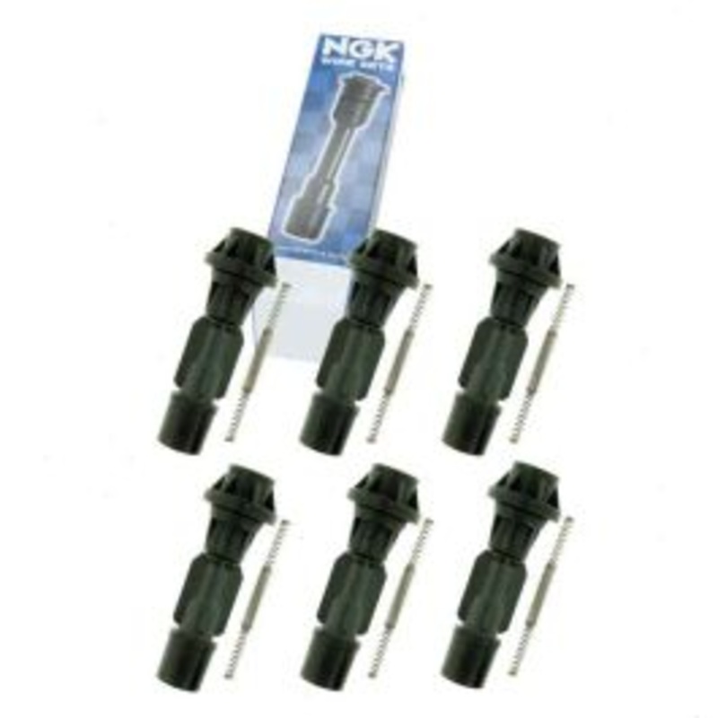 6 pc NGK 58973 Ignition Coil Boots