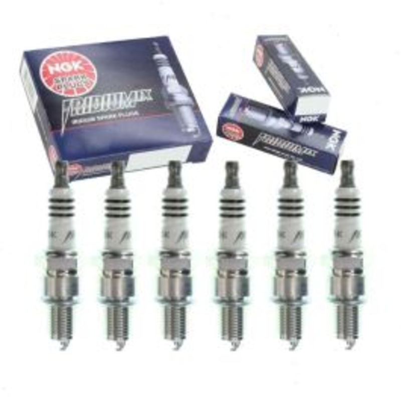 6 pc NGK Iridium IX Spark Plugs for 1972 International M1200 4.2L L6