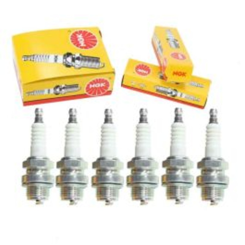 6 pc NGK Standard 2910 AB-6 Spark Plugs