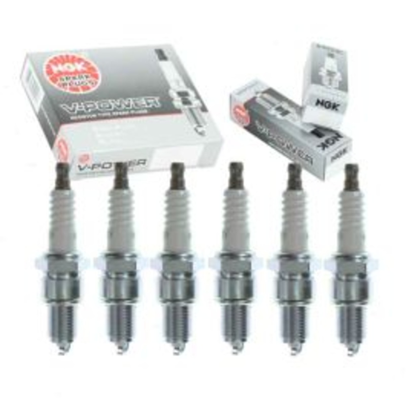 6 pc NGK V-Power Spark Plugs for 1990-1998 Hyundai Sonata 3.0L V6