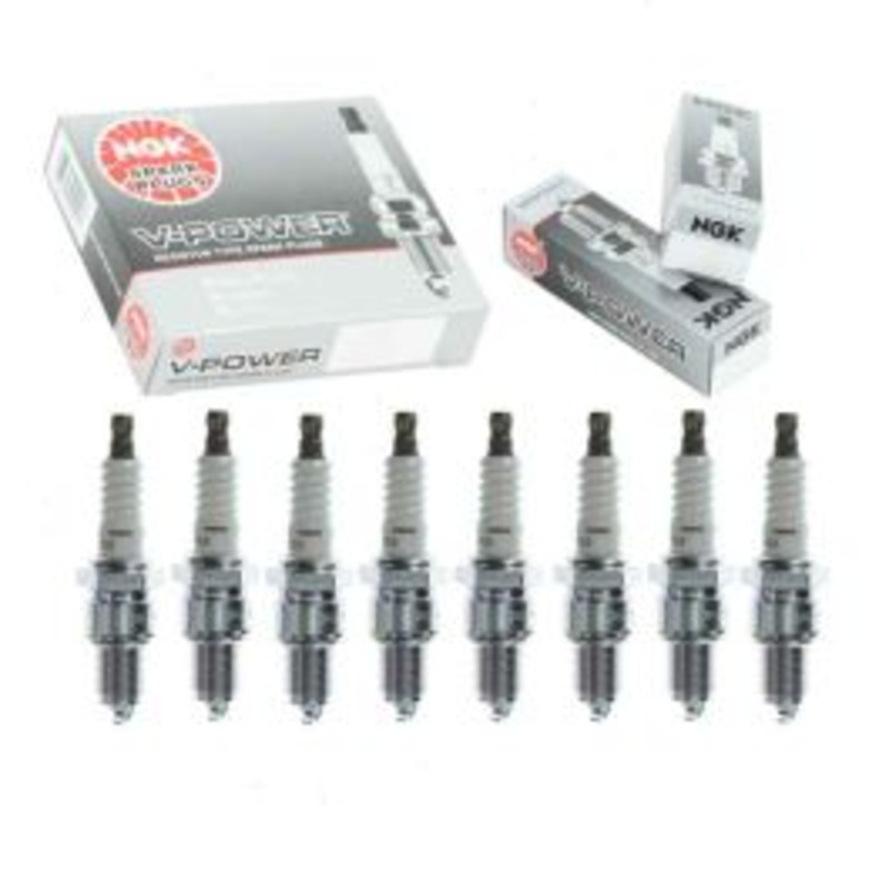 8 pc NGK V-Power Spark Plugs for 1965-1974 Plymouth Satellite 4.5L 5.2L 5.6L 5.9L 7.0L V8