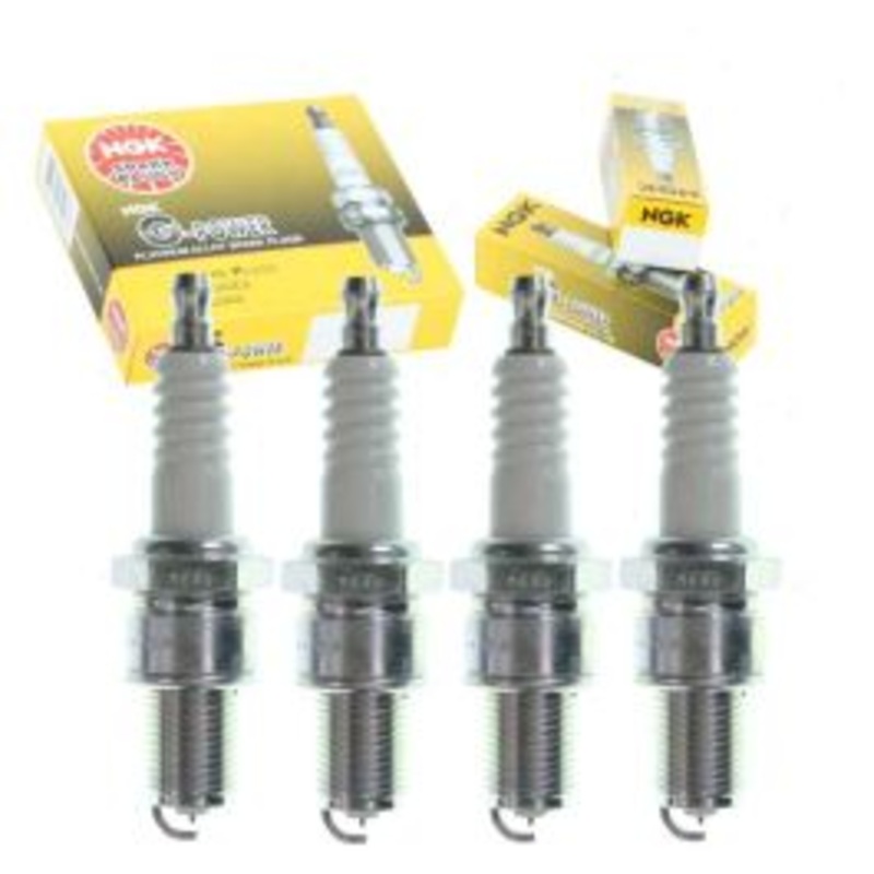 4 pc NGK G-Power Spark Plugs for 1983 Plymouth Horizon 1.6L L4