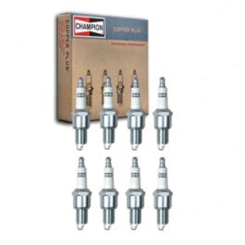 8 pc Champion Copper Plus Spark Plugs for 1955-1956 Packard Patrician 5.8L 6.1L V8