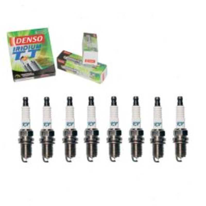 8 pc DENSO Iridium TT Spark Plugs for 1985-1989 Buick LeSabre 5.0L V8