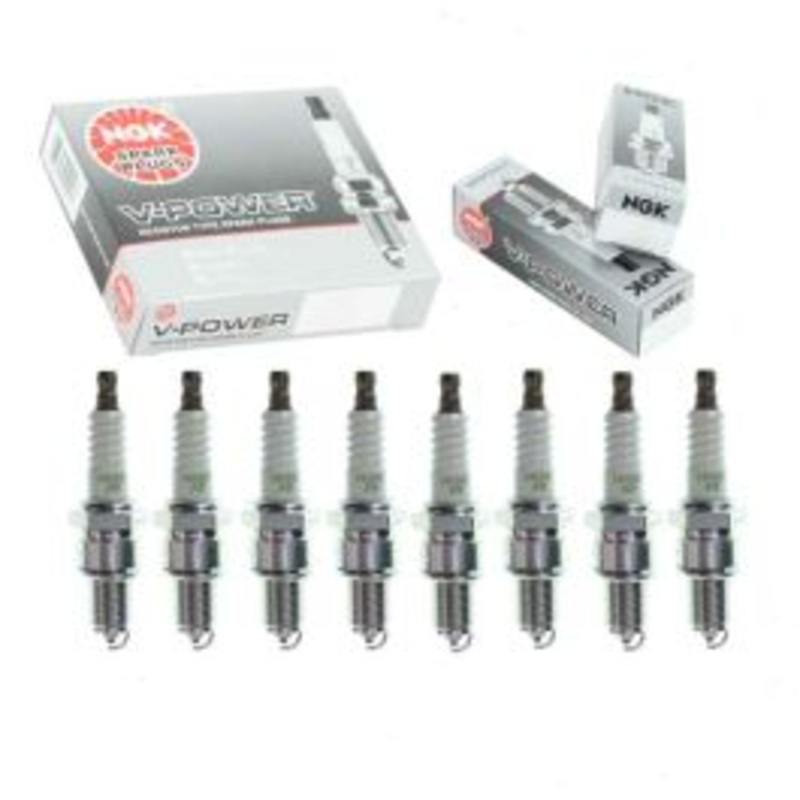 8 pc NGK V-Power Spark Plugs for 1979-1989 Aston Martin Lagonda 5.3L V8
