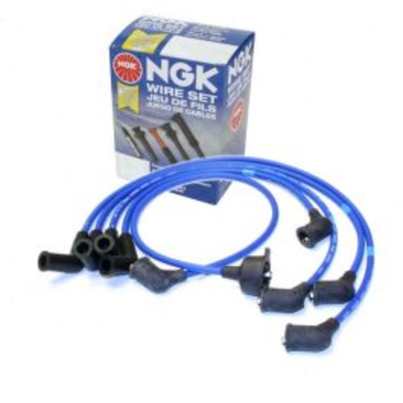 NGK Spark Plug Wire Set for 1986-1987 Honda Civic 1.3L 1.5L L4