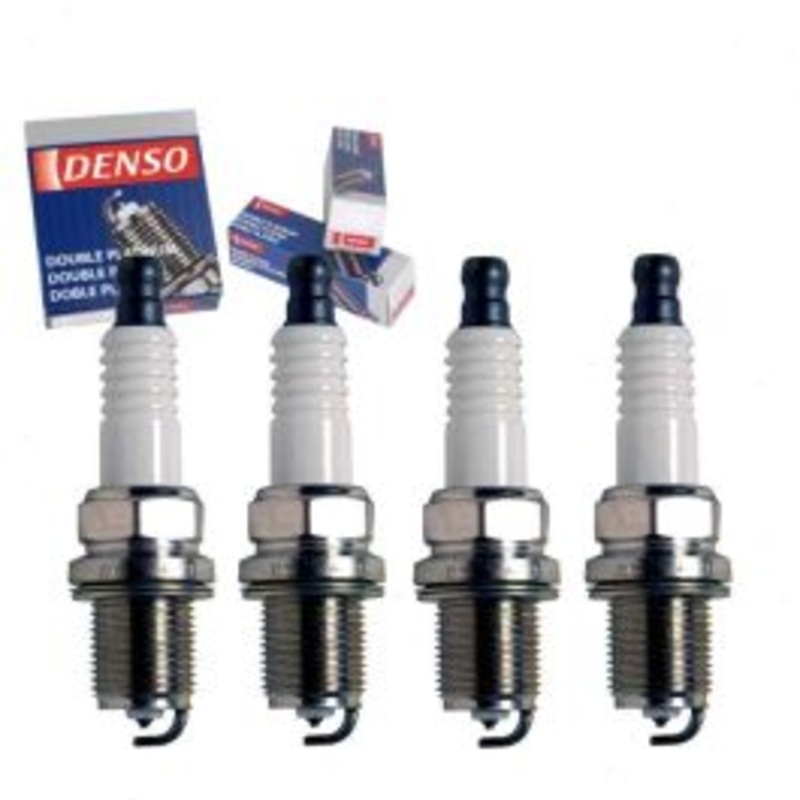 4 pc DENSO Double Platinum Spark Plugs for 2002-2007 Suzuki Aerio 2.0L 2.3L L4