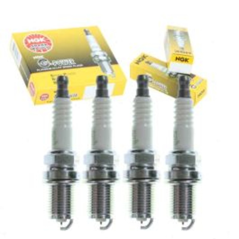 4 pc NGK G-Power Spark Plugs for 1991-1996 Ford Escort 1.8L L4