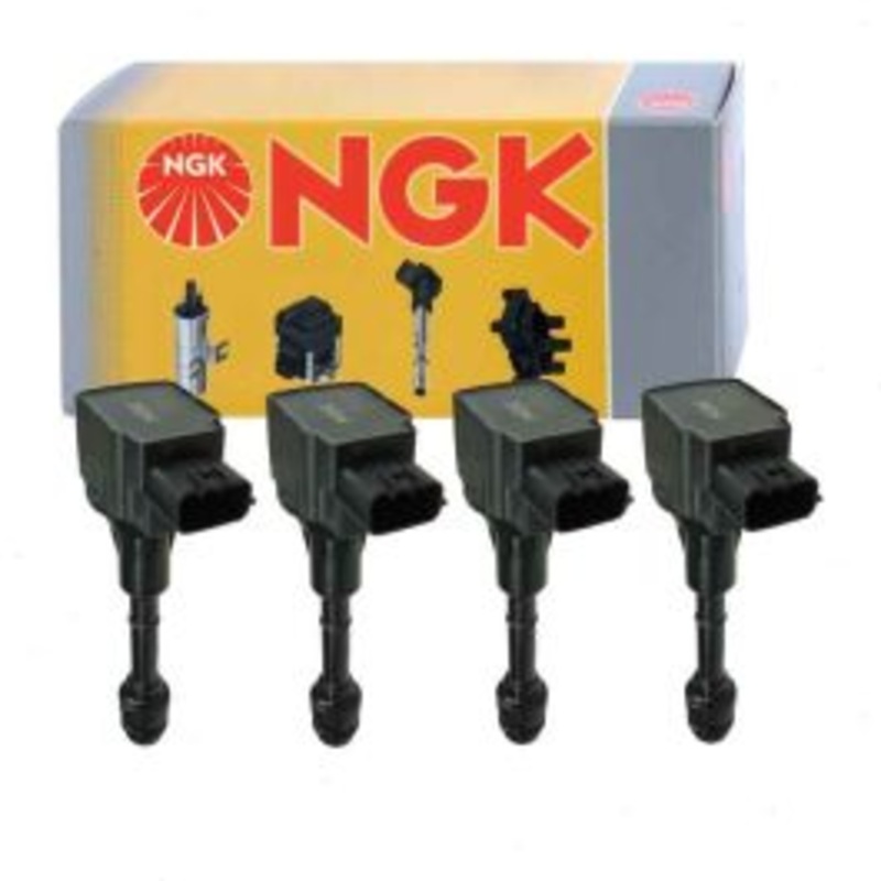 4 pc NGK Ignition Coils for 2005-2006 Nissan X-Trail 2.5L L4