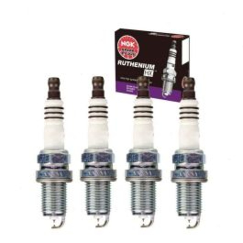 4 pc NGK Ruthenium HX Spark Plugs for 2003-2011 Honda Element 2.4L L4