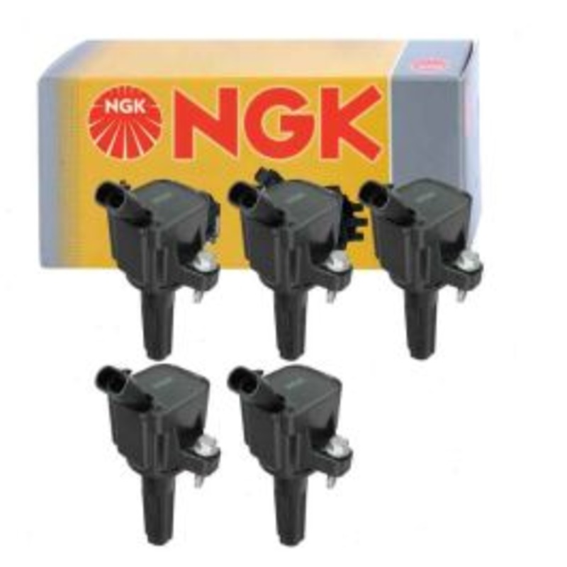 5 pc NGK Ignition Coils for 2007-2010 Hummer H3 3.7L L5