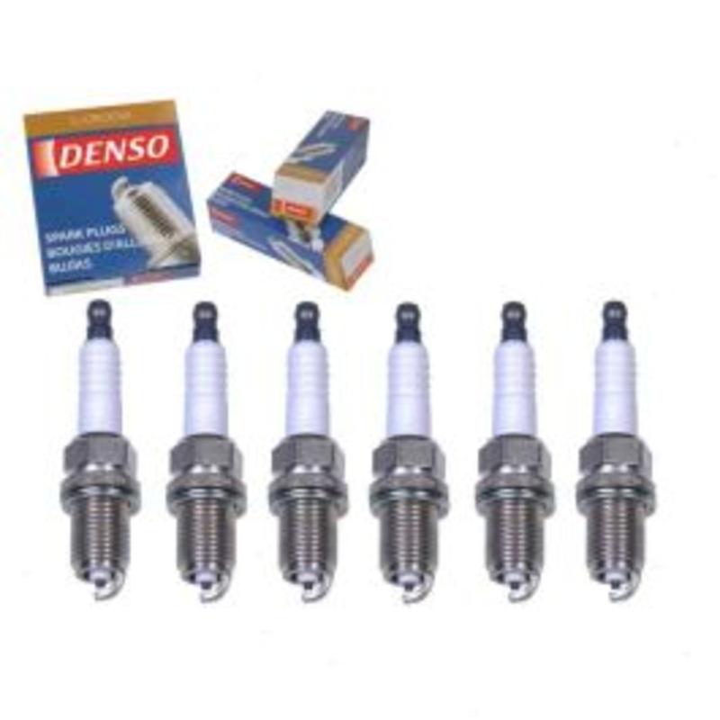 6 pc DENSO Standard U-Groove Spark Plugs for 1994-1996 Honda Passport 3.2L V6