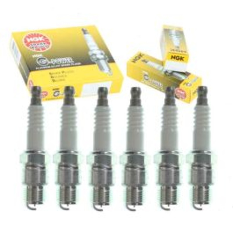 6 pc NGK G-Power Spark Plugs for 1970-1974 Chevrolet C20 Pickup 4.1L 4.8L L6