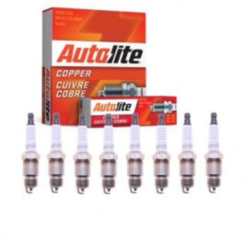 8 pc Autolite Copper Core Spark Plugs for 1980-1996 GMC G3500 5.0L 5.7L 7.4L V8