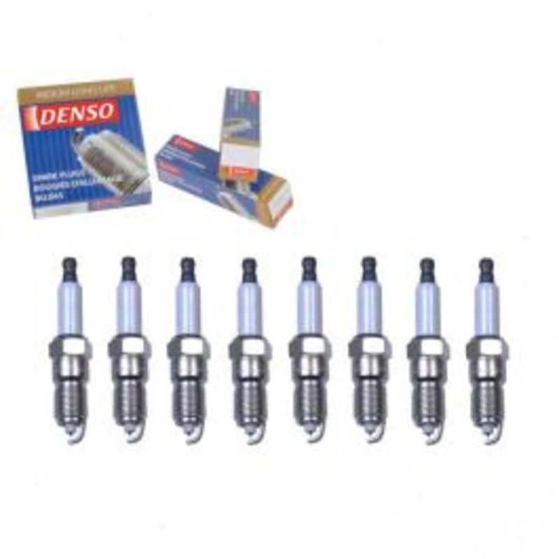 8 pc DENSO Iridium Long Life Spark Plugs for 2001-2016 GMC Sierra 2500 HD 6.0L V8