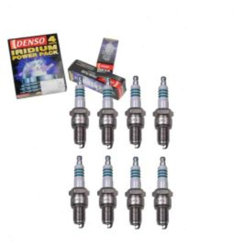 8 pc DENSO Iridium Power Spark Plugs for 1972-1973 Jeep J-2600 5.0L 5.9L V8