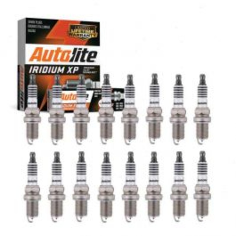 16 pc Autolite Iridium XP Spark Plug for 2001-2005 Mercedes-Benz CLK55 AMG