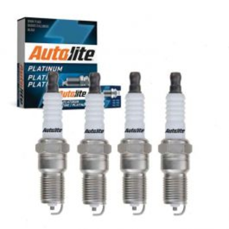 4 pc Autolite Platinum Spark Plug for 1981-1982 Mercury Cougar 2.3L L4