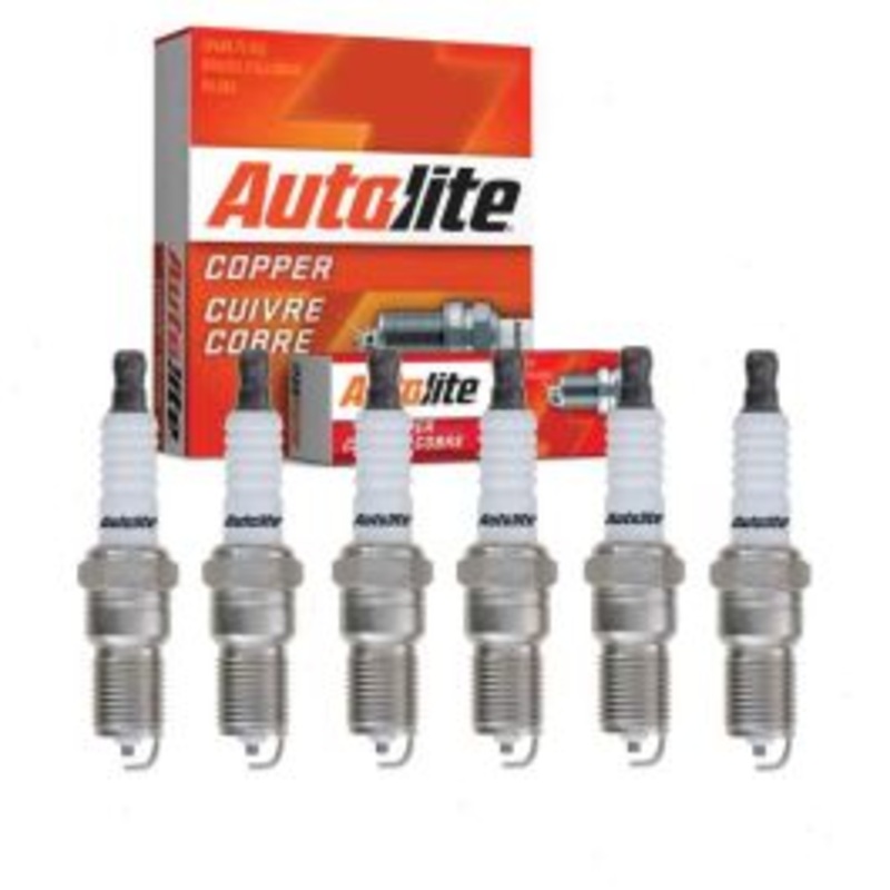 6 pc Autolite Copper Core 104 Spark Plugs