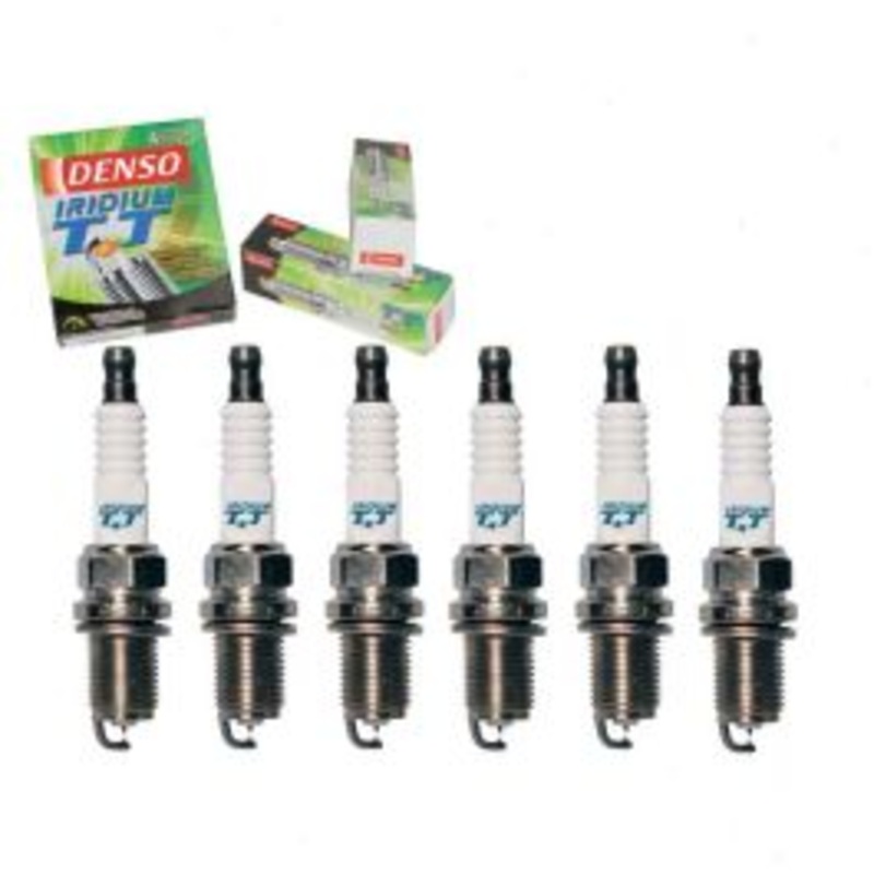 6 pc DENSO Iridium TT Spark Plugs for 1988 Toyota Pickup 3.0L V6