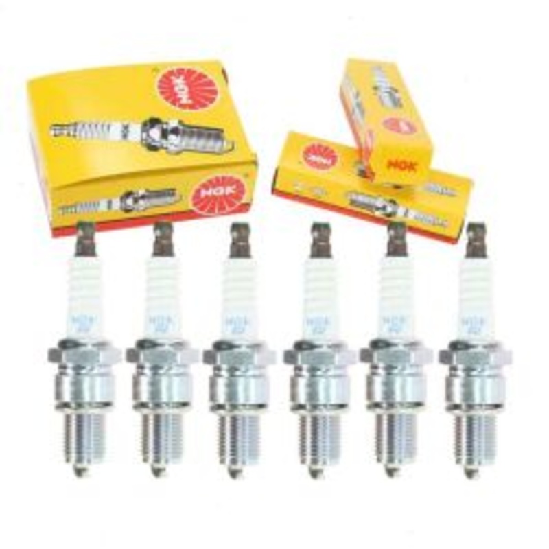 6 pc NGK Standard Spark Plugs for 1968-1974 American Motors Javelin 3.8L 4.2L L6