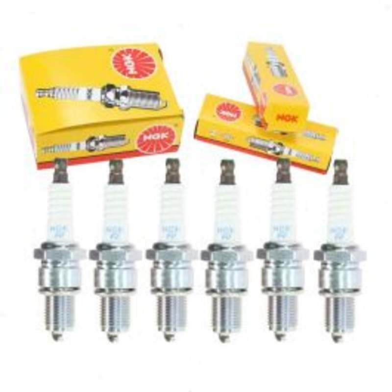 6 pc NGK Standard Spark Plugs for 1969-1970 International 1100D 3.8L L6