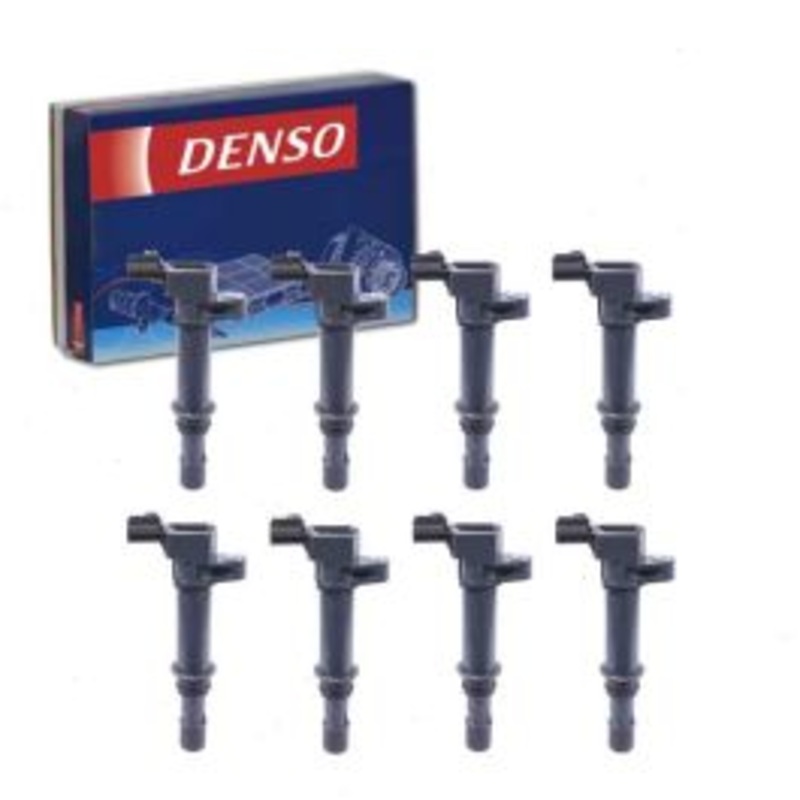 8 pc DENSO Direct Ignition Coils for 2006-2007 Mitsubishi Raider 4.7L V8