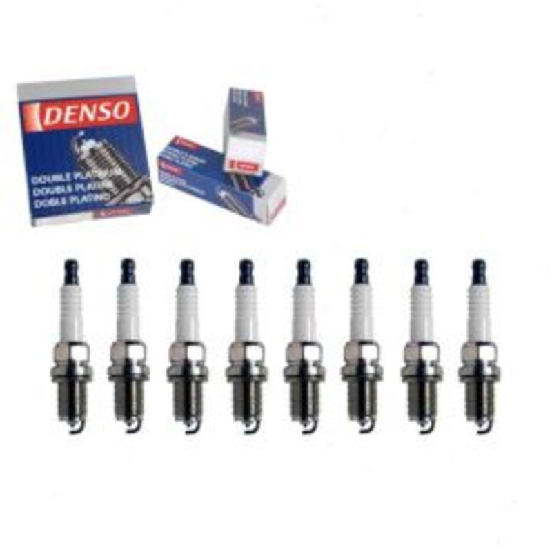 8 pc DENSO Double Platinum Spark Plugs for 1995-1998 Dodge B2500 5.2L 5.9L V8