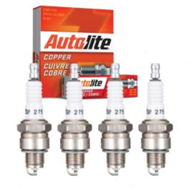 4 pc Autolite Copper Core Spark Plugs for 1967-1970 Saab 95 1.5L V4