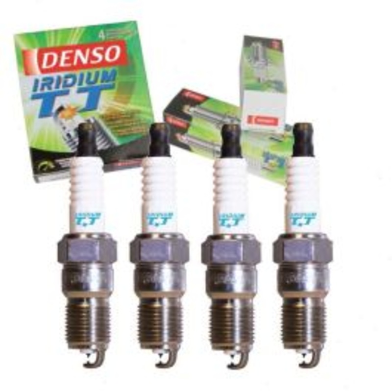 4 pc DENSO Iridium TT Spark Plugs for 2006 Isuzu i-280