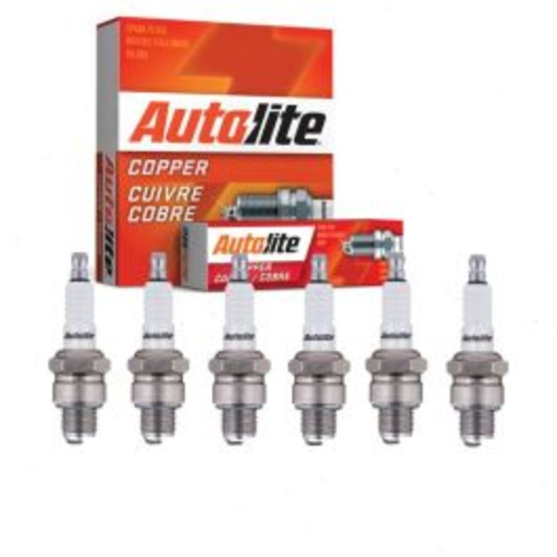 6 pc Autolite Copper Core Spark Plugs for 1950-1954 Delahaye 148L
