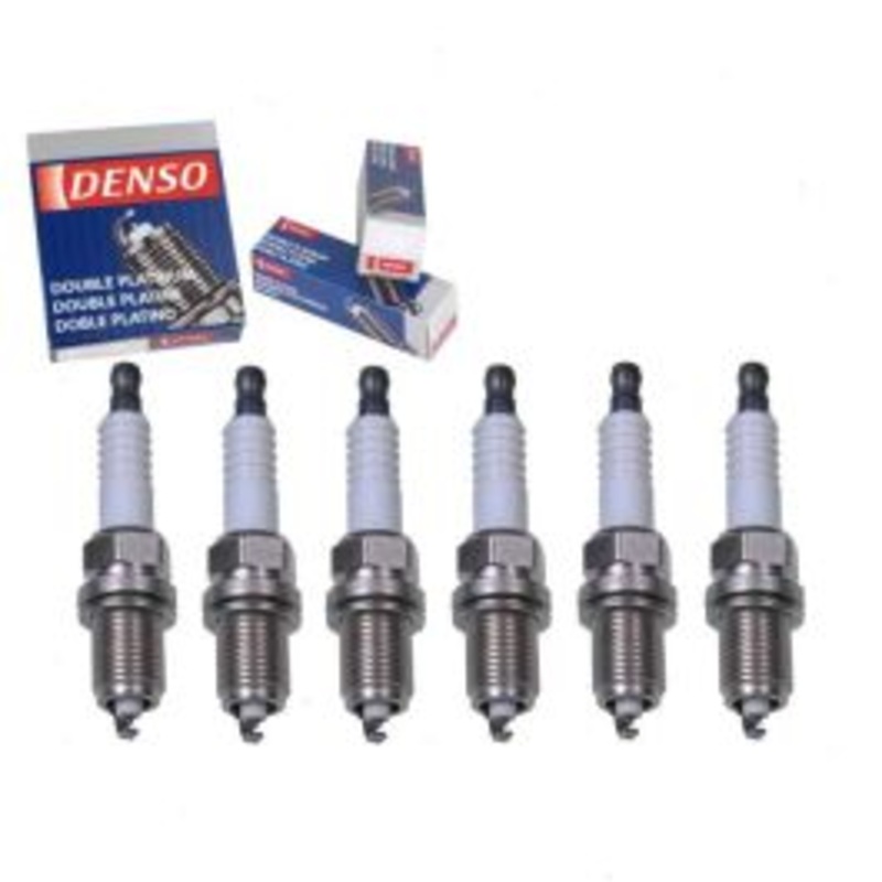6 pc DENSO Double Platinum Spark Plugs for 1996-1997 Lexus LX450 4.5L L6