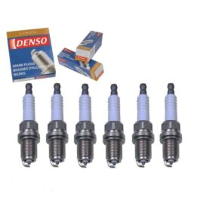 6 pc DENSO Standard U-Groove Spark Plugs for 2005 Hyundai XG350 3.5L V6