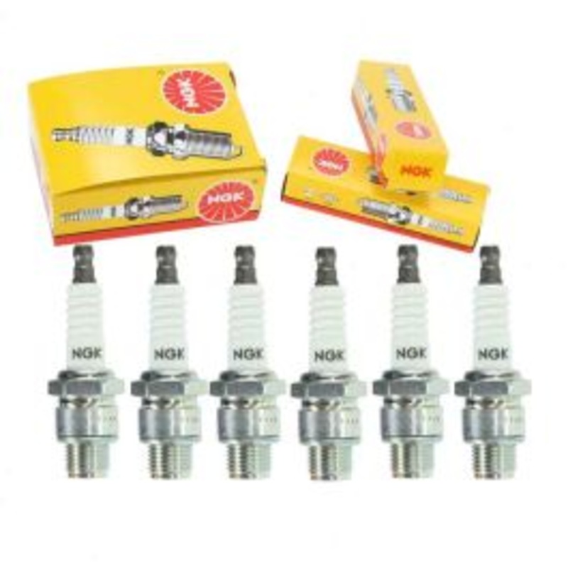 6 pc NGK Standard 6431 BU8H Spark Plugs