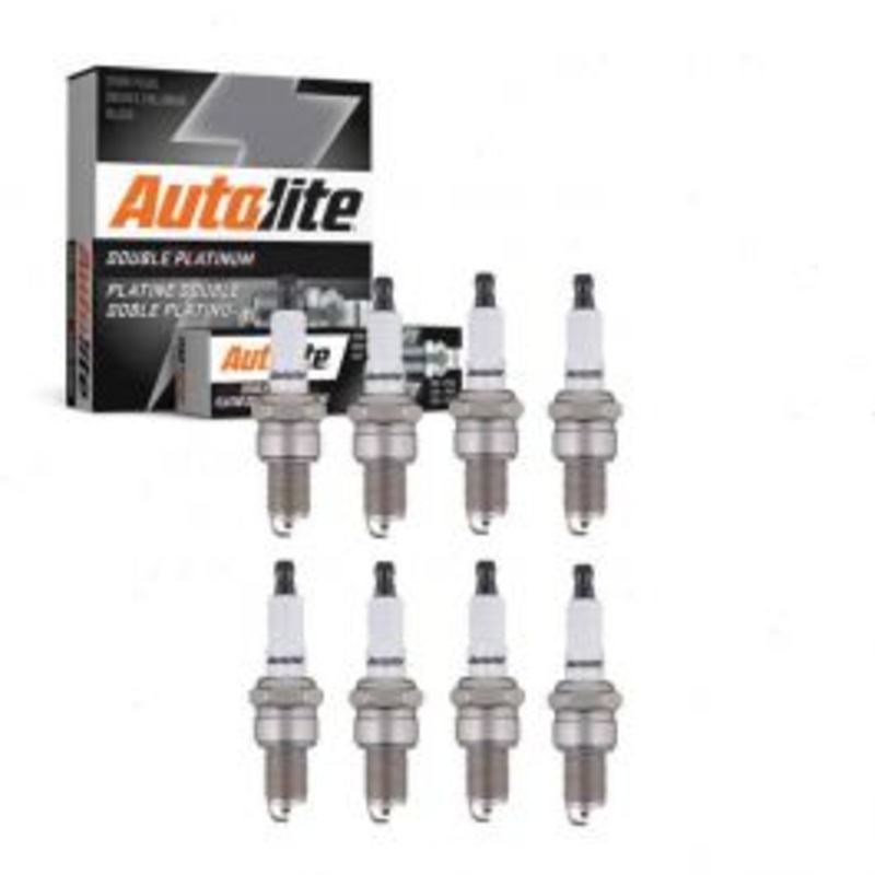 8 pc Autolite Double Platinum Spark Plug for 1965-1969 Bizzarrini GT Strada