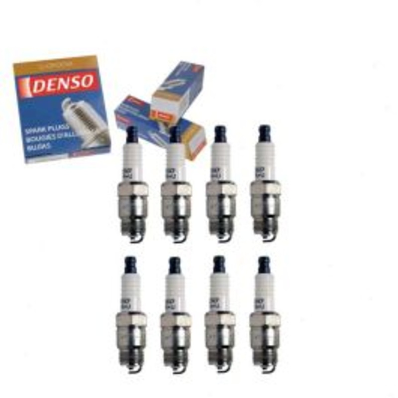 8 pc DENSO Standard U-Groove Spark Plugs for 1972-1992 Pontiac Firebird 5.0L 5.7L 6.6L 7.5L V8