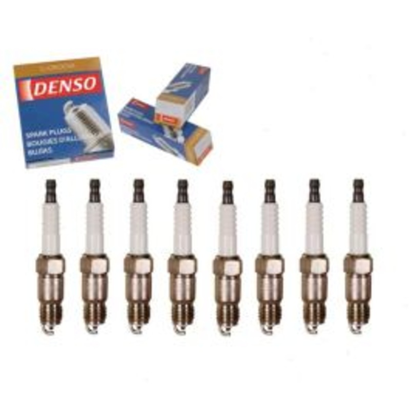 8 pc DENSO Standard U-Groove Spark Plugs for 1987-1991 GMC R2500 Suburban 5.7L 7.4L V8