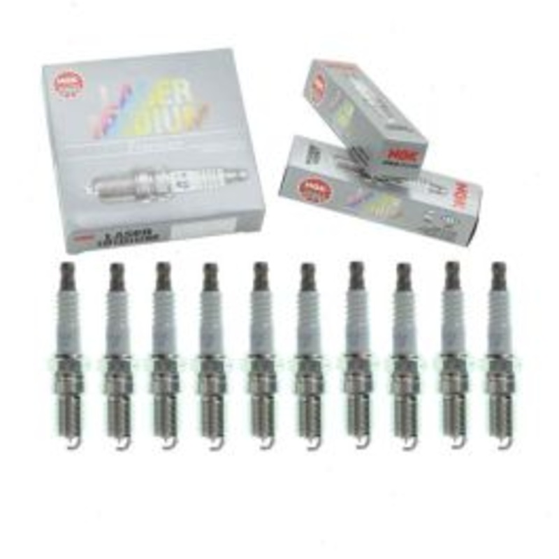 10 pc NGK Laser Iridium Spark Plugs for 2003 Ford E-350 6.8L V10