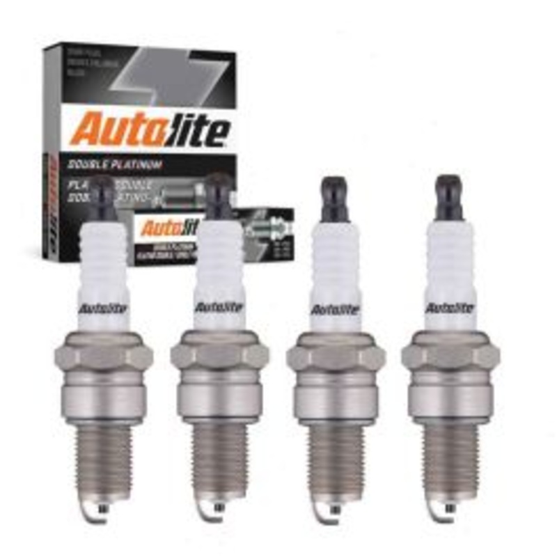 4 pc Autolite Double Platinum Spark Plug for 1987-1990 Mitsubishi Van