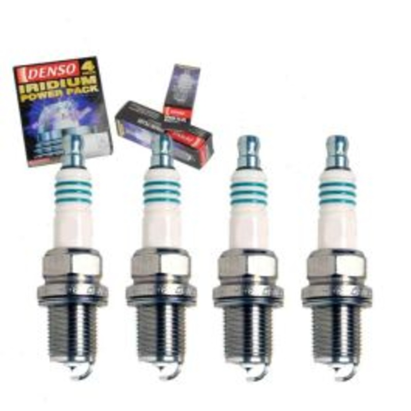 4 pc DENSO Iridium Power Spark Plugs for 1990-1992 Daihatsu Rocky 1.6L L4